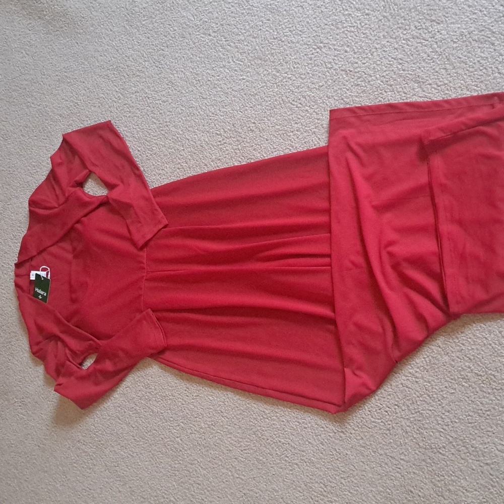 SMALL    HALARA WIDE LEG BRIDESMAID & WEDDING GUEST JUMPSUIT - Picture 4 of 10